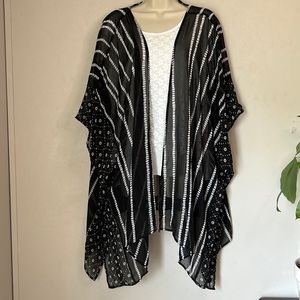 LANE BRYANT | CARDIGAN WRAP | SHEER | ONE SIZE